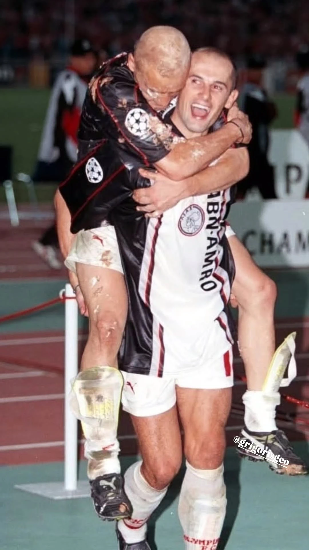Η ανάρτηση του Πρέντραγκ Τζόρτζεβιτς με τον Γρηγόρη Γεωργάτο / IG djordjevicpredrag 