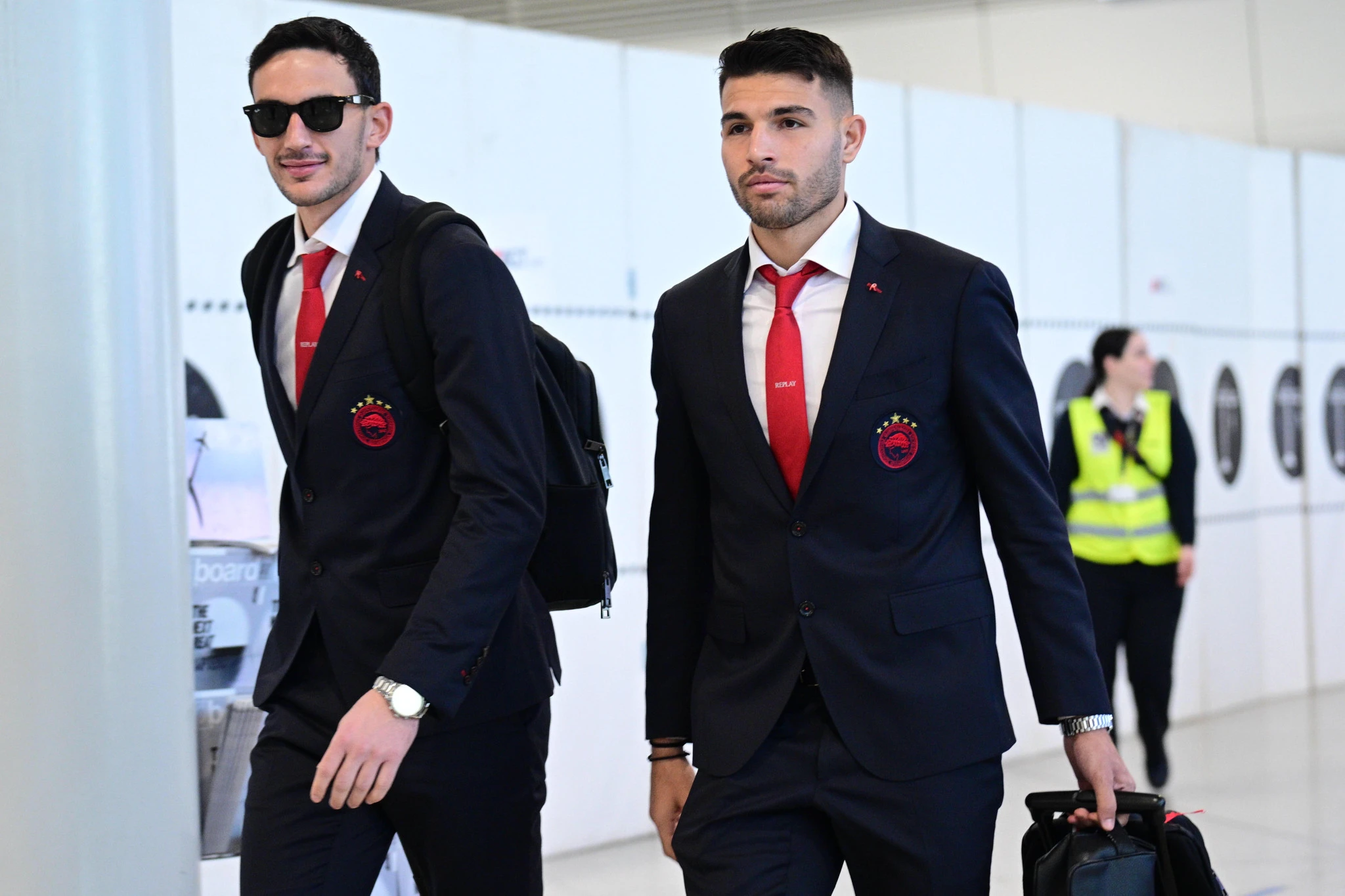 Ο Νίκος Μπότης και ο Αλέξανδρος Καλογερόπουλος / Πηγή: Intime