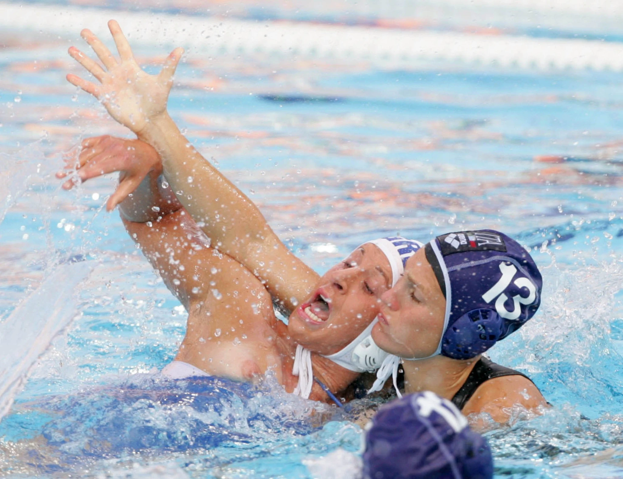 η μάχη Ελλάδας και Ιταλίας στον Ολυμπιακό τελικό του 2004 / Πηγή: Eurokinissi