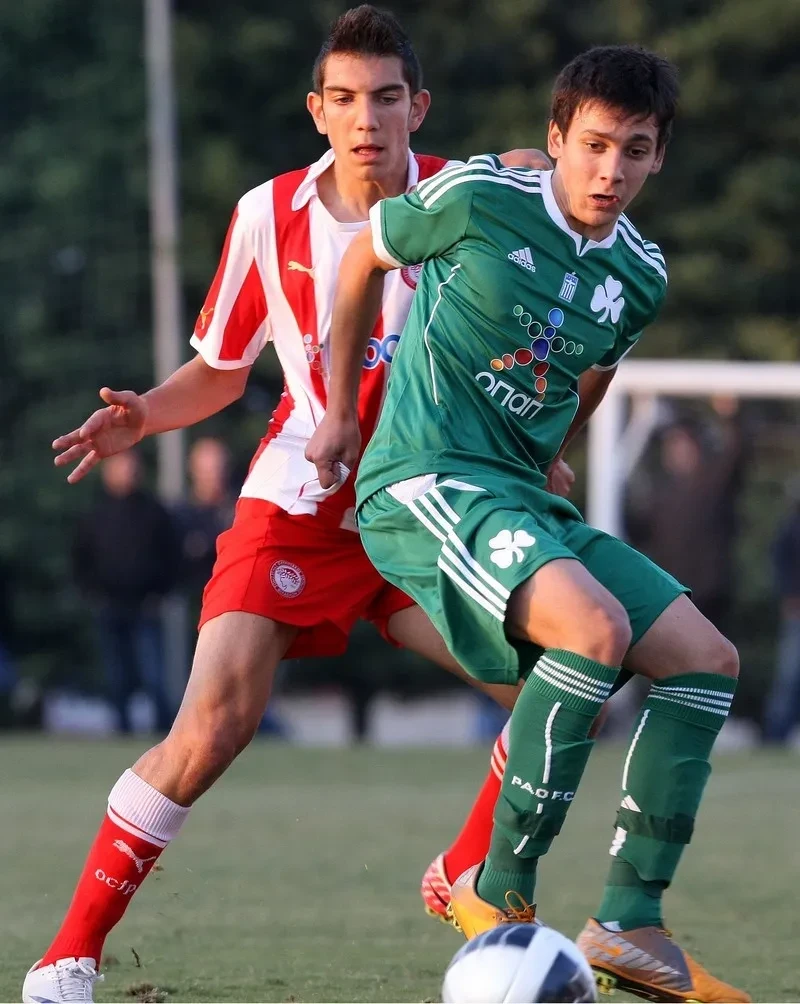 Ο Τάσος Δώνης με την φανέλα του Παναθηναϊκού παλαιότερα