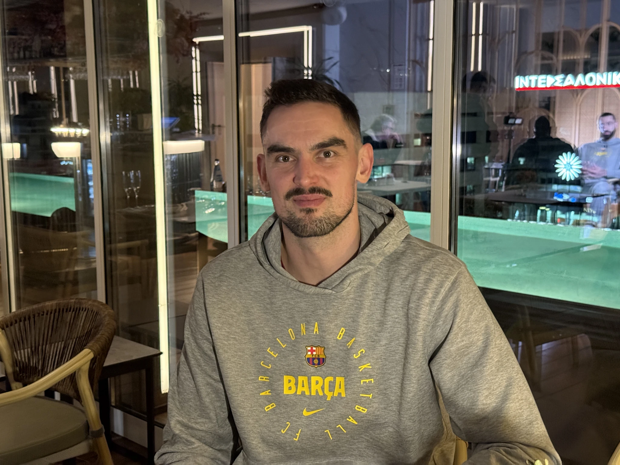 O Tόμας Σατοράνσκι στην συνέντευξή του στο Athletiko