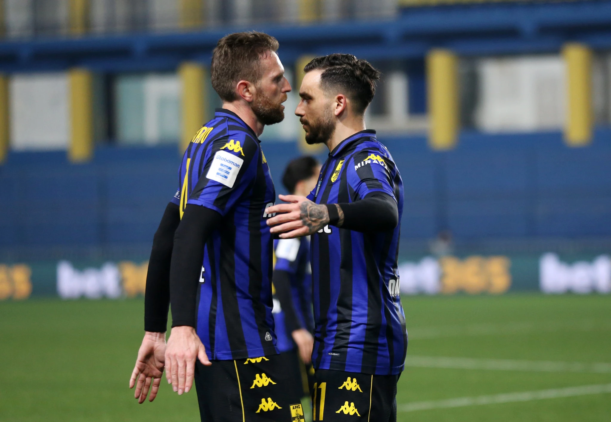 Ο Δώνης με τον Φαμπιάνο/Πηγή: Intime