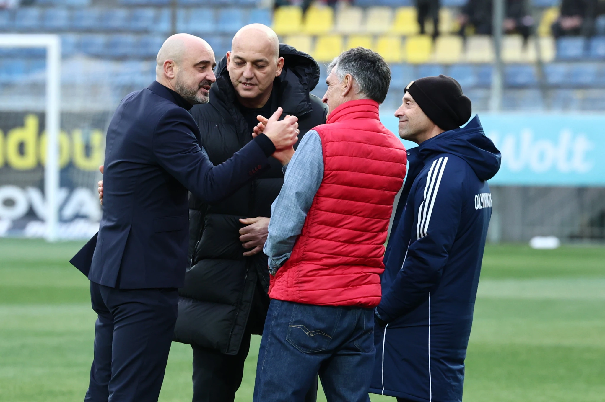 Το τετ α τετ Ράσταβατς, Κοβάσεβιτς και Μεντιλίμπαρ / Πηγή: Eurokinissi