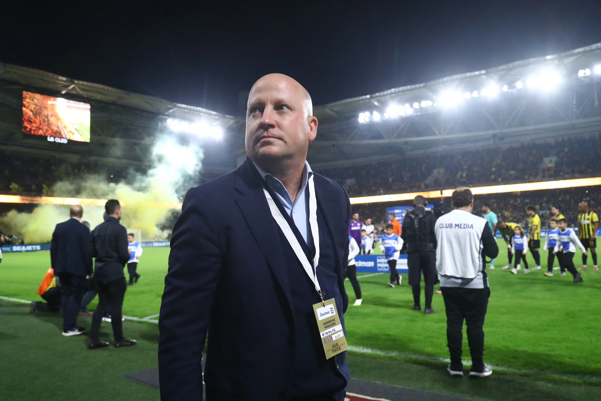 Ο προπονητής της ΑΕΚ, Μάρκο Νίκολιτς / Πηγή: Eurokinissi