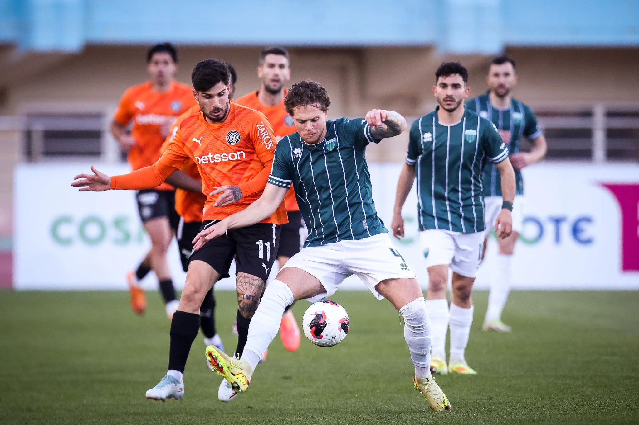 ΟΦΗ και Λεβαδειακός έμειναν στο 1-1 στον πρώτο ημιτελικό του Κυπέλλου Ελλάδας Betsson / Πηγή: Intime