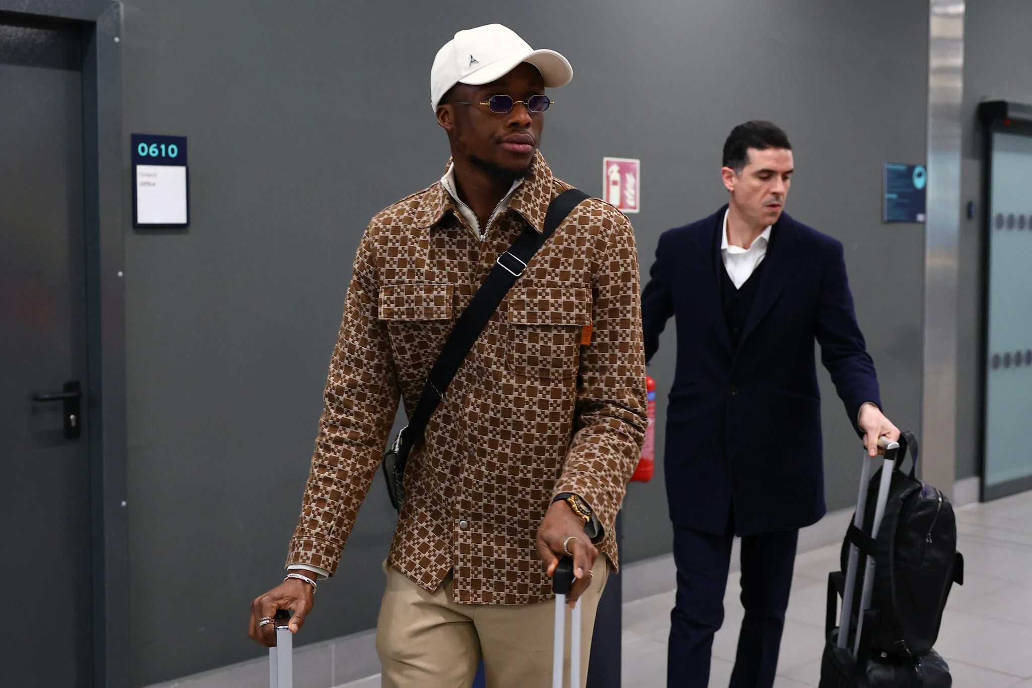 Ο Κρίστιαν Κουαμέ στη Θεσσαλονίκη για τον Άρη / Πηγή: Eurokinissi