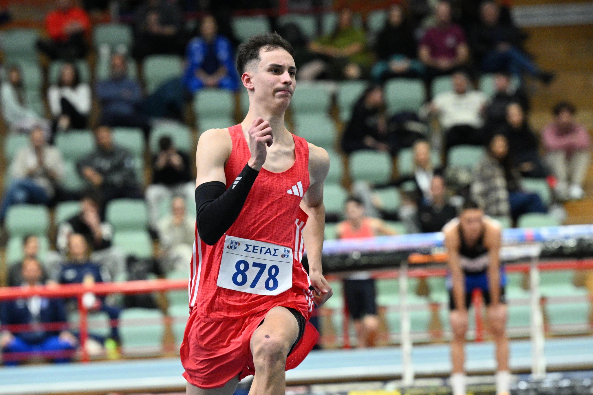 Ο Χάρης Αλιβιζάτος πριν από άλμα του / Πηγή: Eurokinissi