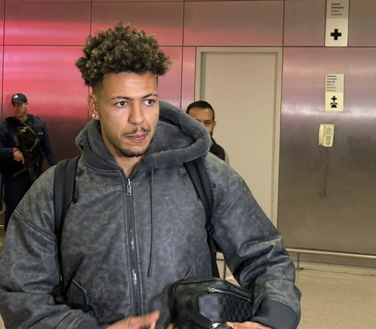 Η πρώτη φωτογραφία του Κλέιτον στην Ελλάδα