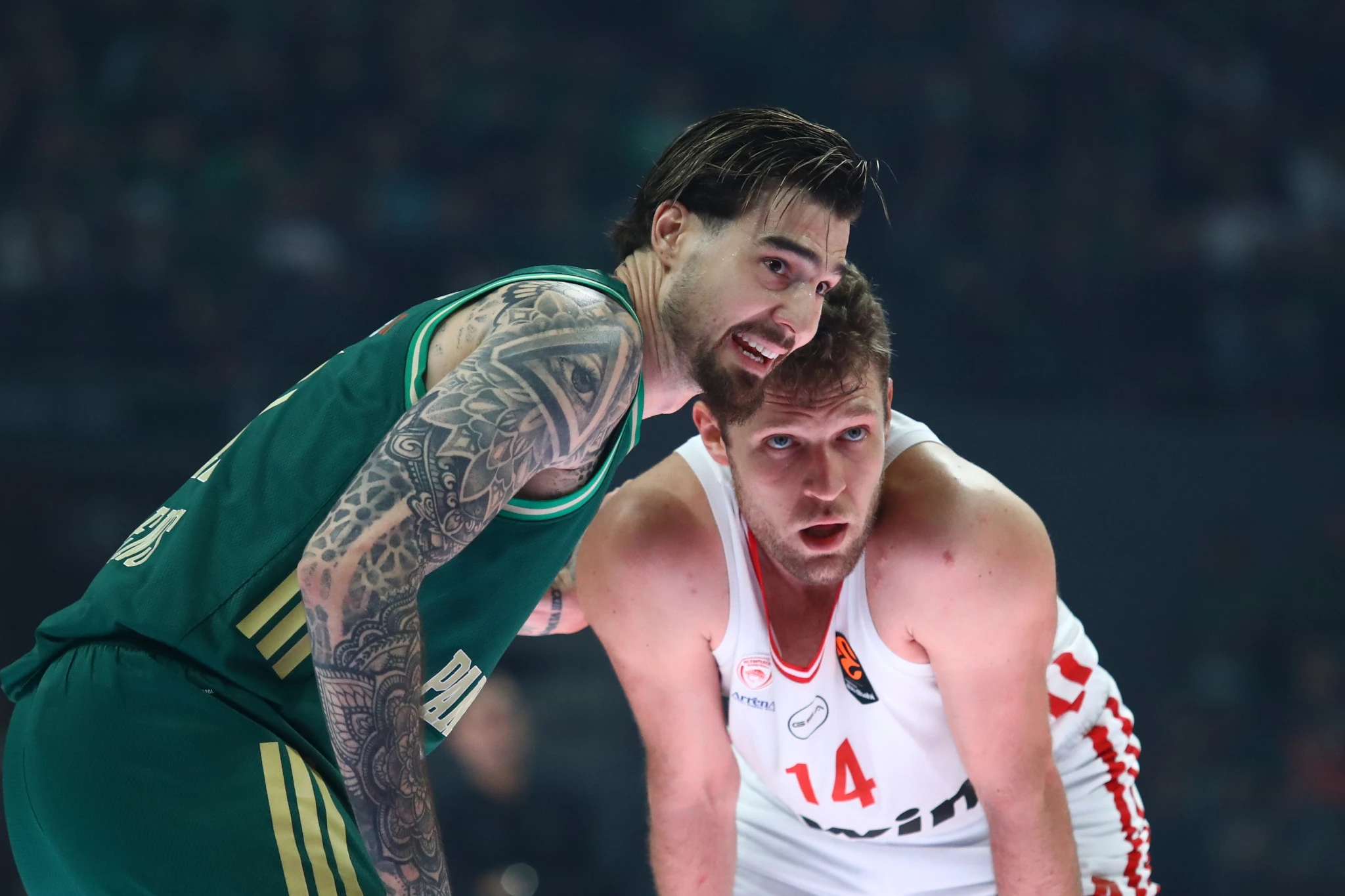 Ο Χουάντσο Ερναγκόμεθ και ο Σάσα Βεζένκοφ / πηγή:eurokinissi