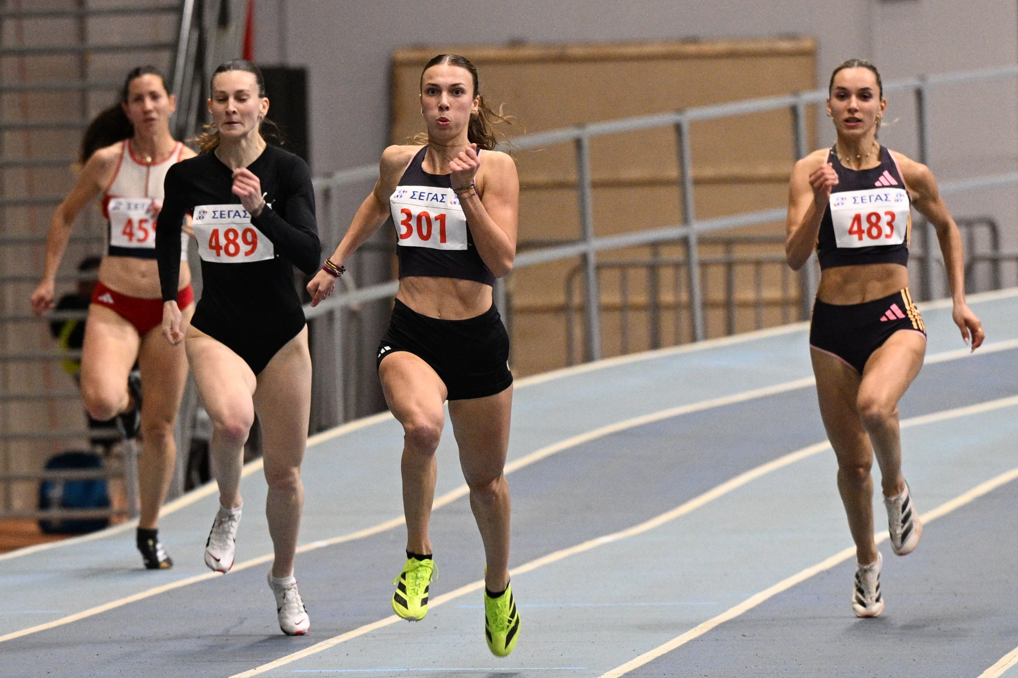 Η Ελένη Ιακωβάκη σε κούρσα στην Παιανία / Πηγή: Eurokinissi Η Ελένη Ιακωβάκη σε κούρσα στην Παιανία / Πηγή: Eurokinissi