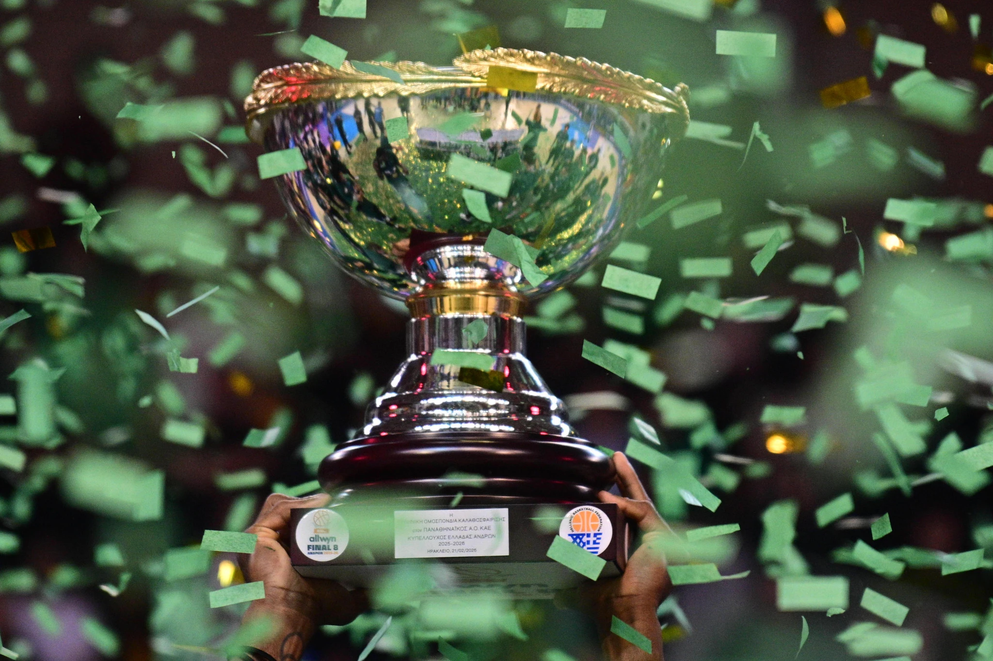 Η απονομή του Κυπέλλου Ελλάδας στον Παναθηναϊκό - Η... πρώτη απ