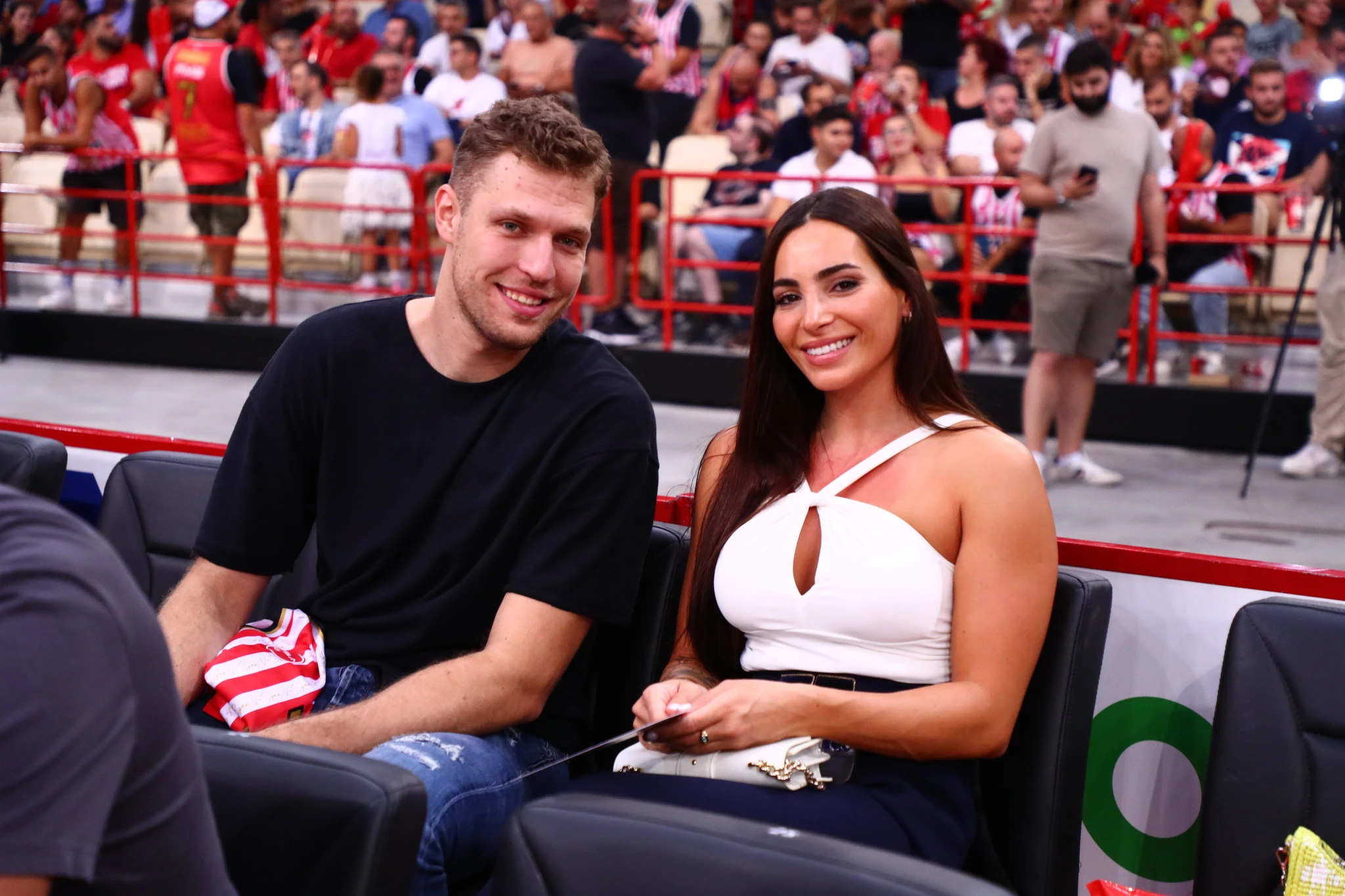 Ελευθεριάδου και Βεζένκοφ, όσο ακόμα ήταν μαζί / Πηγή: Eurokinissi