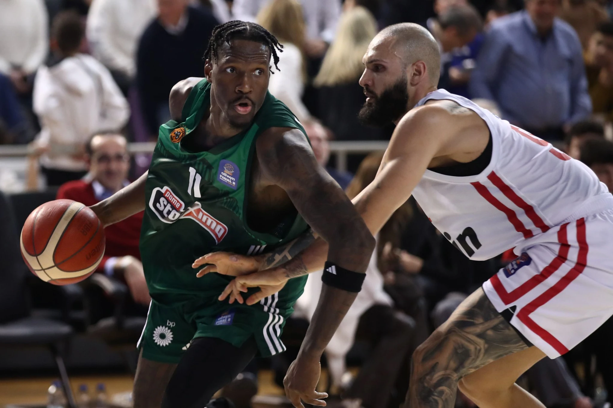 Χέιζ Ντέιβις και Εβάν Φουρνιέ στον τελικό του Κυπέλλου / Πηγή: Intime