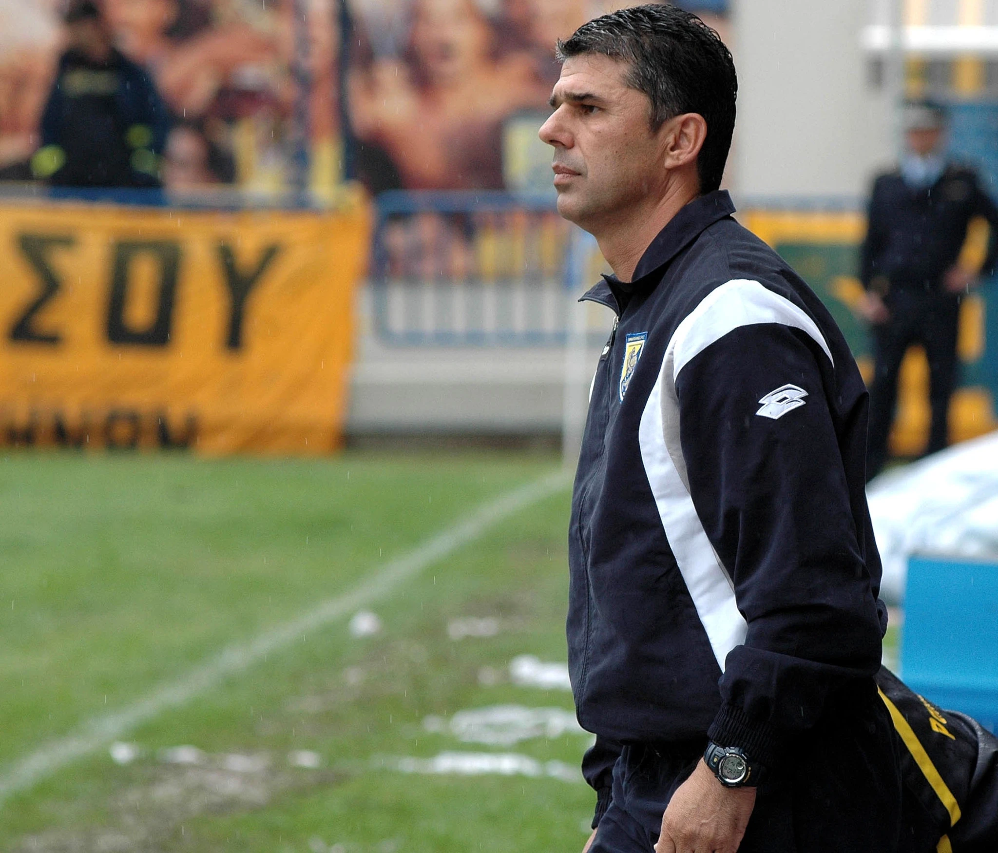 Ο Γιάννης Νταλακούρας ως προπονητής του Παναιτωλικού / Πηγή: Eurokinissi