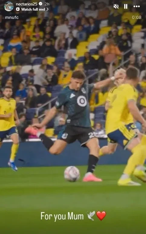 Η ανάρτηση του Νεκτάριου Τριάντη / Screenshot