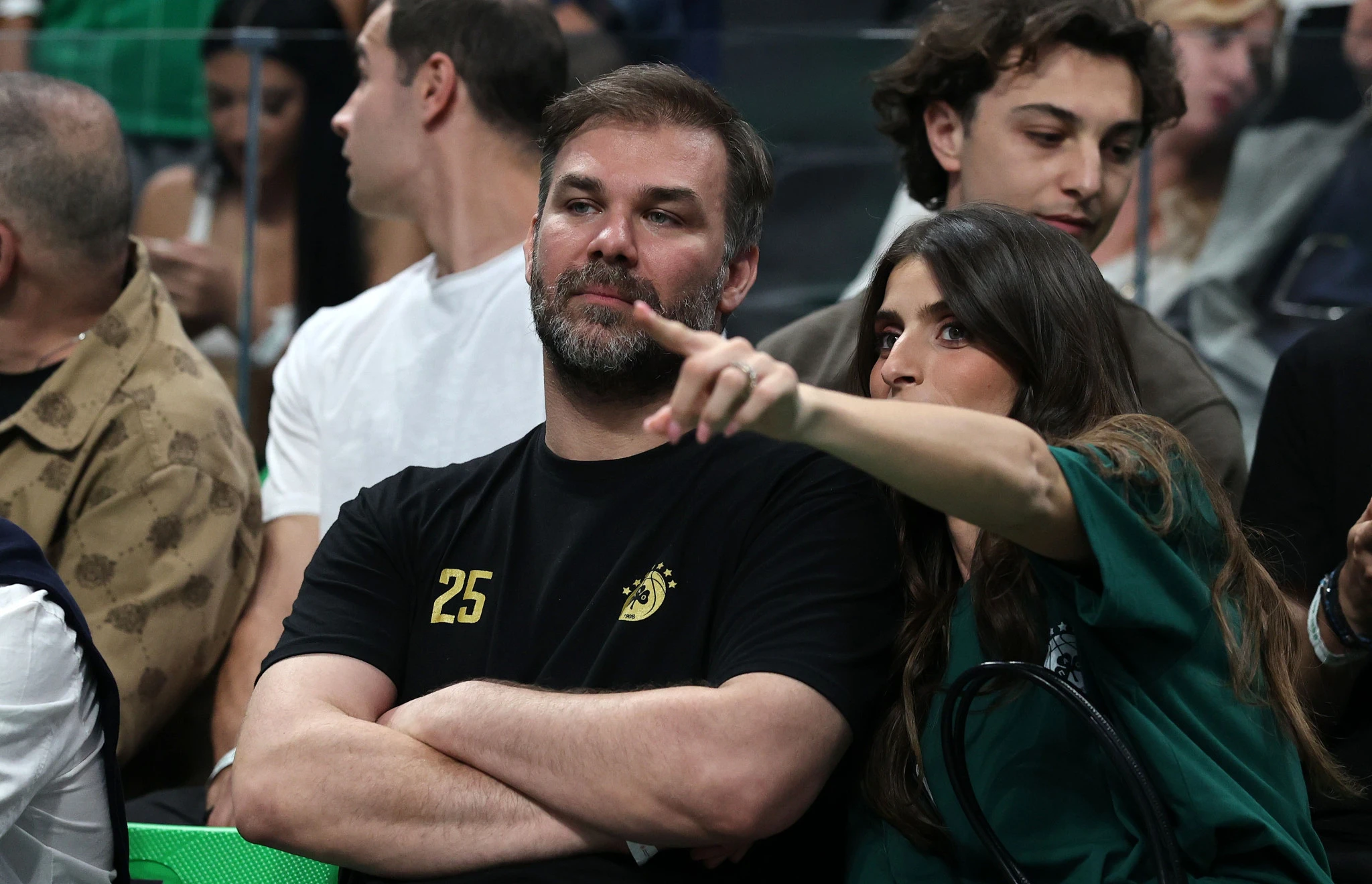 Φωτογραφία του Γιώργου Σαμπάνη στο T-Center / Πηγή: ΙΝΤΙΜΕ