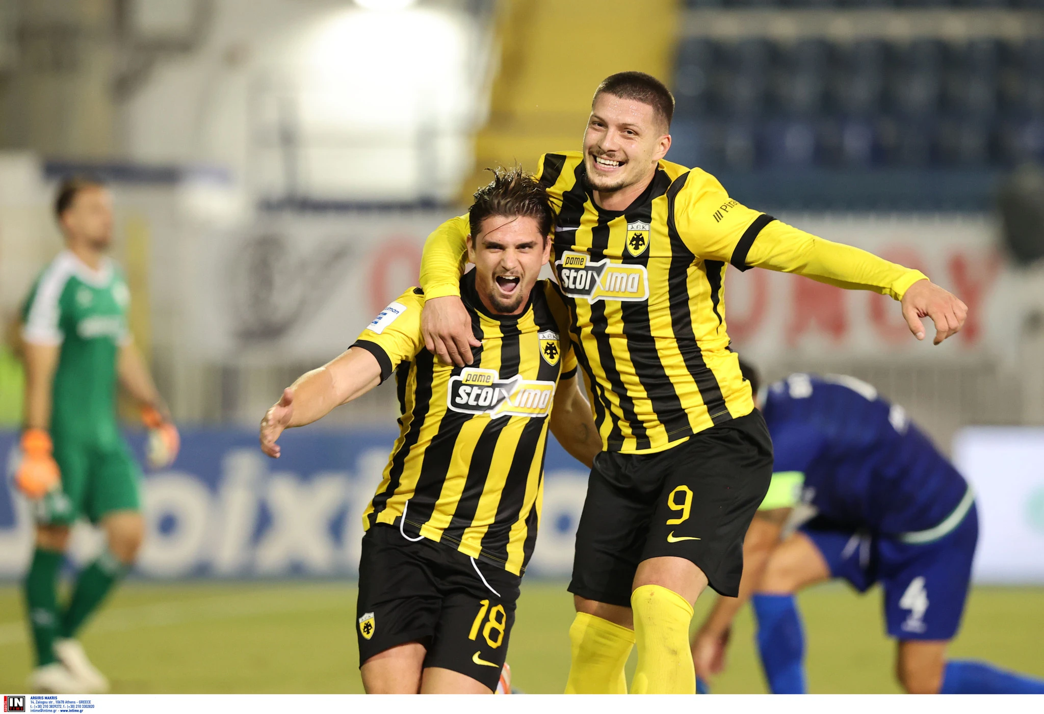 Μαρίν και Γιόβιτς πανηγυρίζουν την μεγάλη νίκη επί της Κηφισιάς στον α