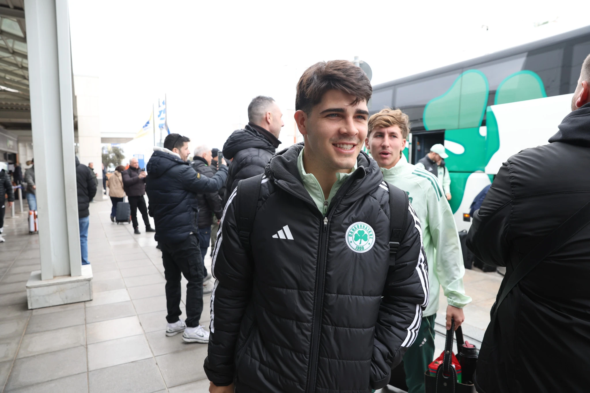 Ξεκίνησε το ταξίδι του για Ισπανία ο Παναθηναϊκός / Πηγή:&nbsp;Intime