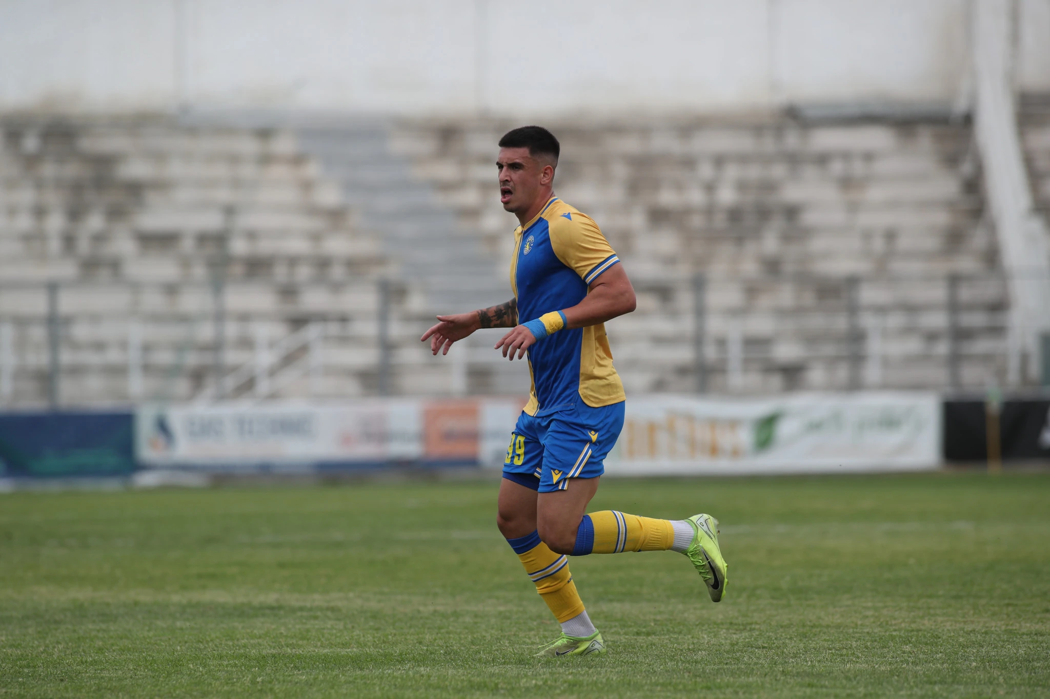 Ο Δημήτρης Γραμμένος με τον Αστέρα Β