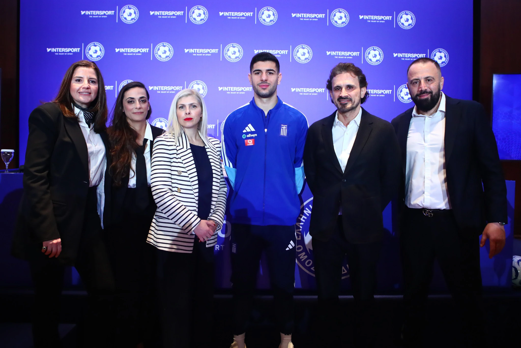 ΕΠΟ και Intersport ανακοίνωσαν την έναρξη της συνεργασίας τους / Πηγή: Eurokinissi