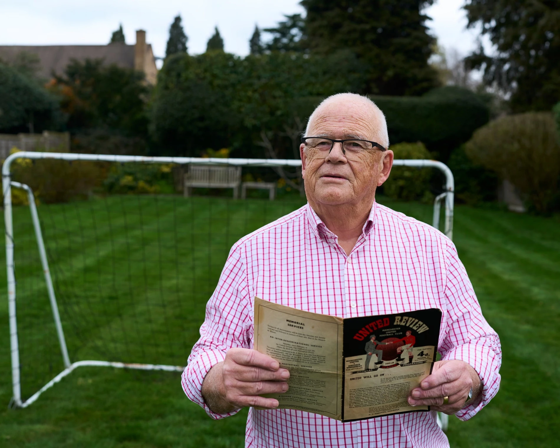 O 76χρονος οπαδός της Μάντσεστερ Γιουνάιτεντ, Τόνι Ράιλι / Πηγή:&nbsp;Guardian