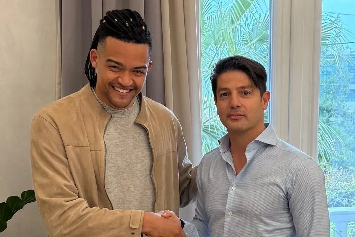 Ο Εμμανουήλ Καραλής με τον κύριο μέτοχο της Ελληνική Οινοποιεία ΑΕ, Ηλίας Γεωργιάδης / Πηγή: Hellenic Wineries