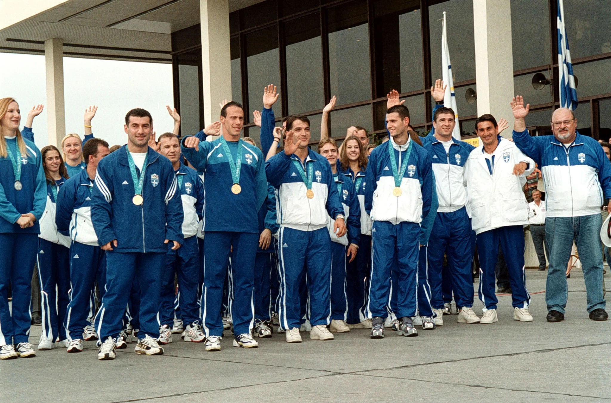 Οι Ολυμπιονίκες του Σίδνεϊ στην επιστροφή τους στη χώρα μας