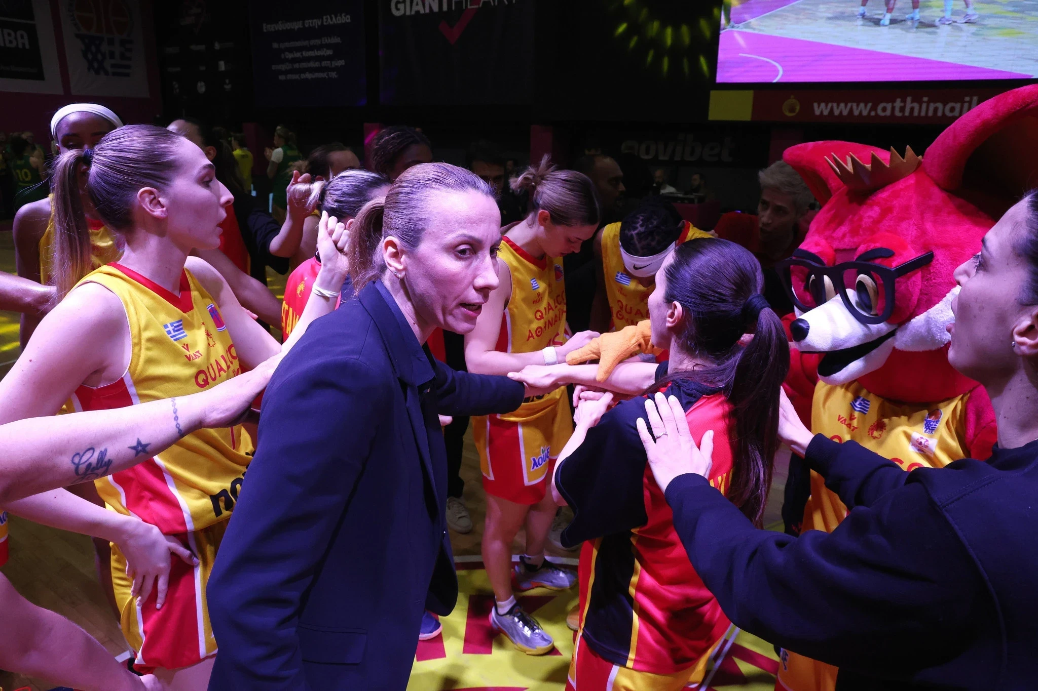 Η... αρχιτέκτονας της ομάδας του Αθηναϊκού, Στέλλα Καλτσίδου / Πηγή: ΙΝΤΙΜΕ