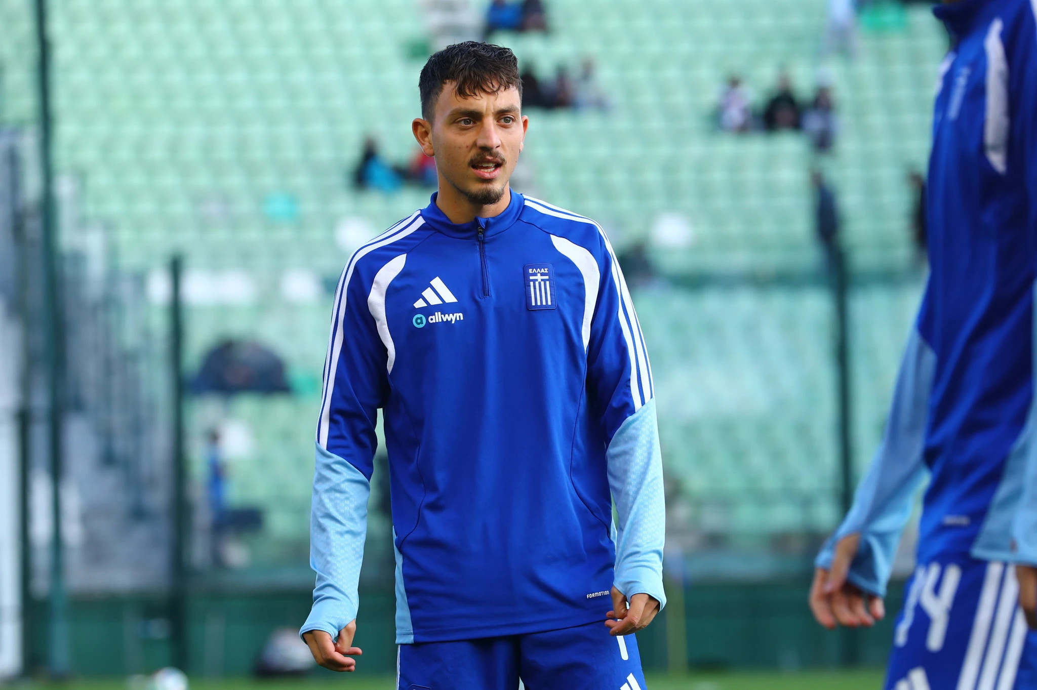 Ο Γιάννης Αποστολάκης με τη φανέλα της Εθνικής Ελπίδων / Πηγή: InTime