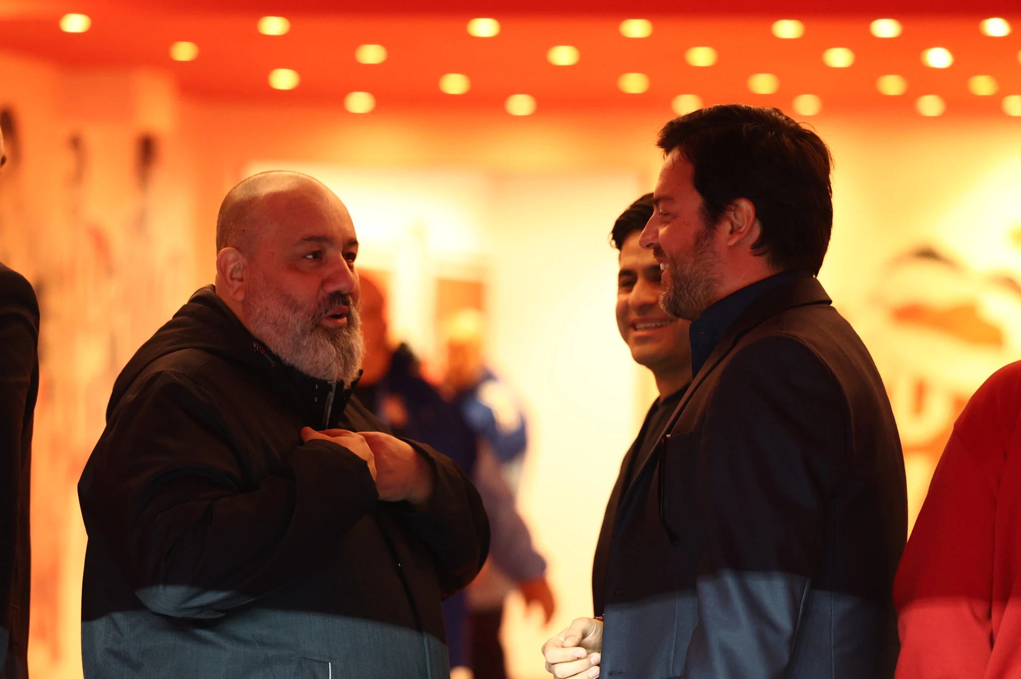 Ο Κώστας Καραπαπάς με τον Χαβιέρ Ριμπάλτα / Πηγή: Intime