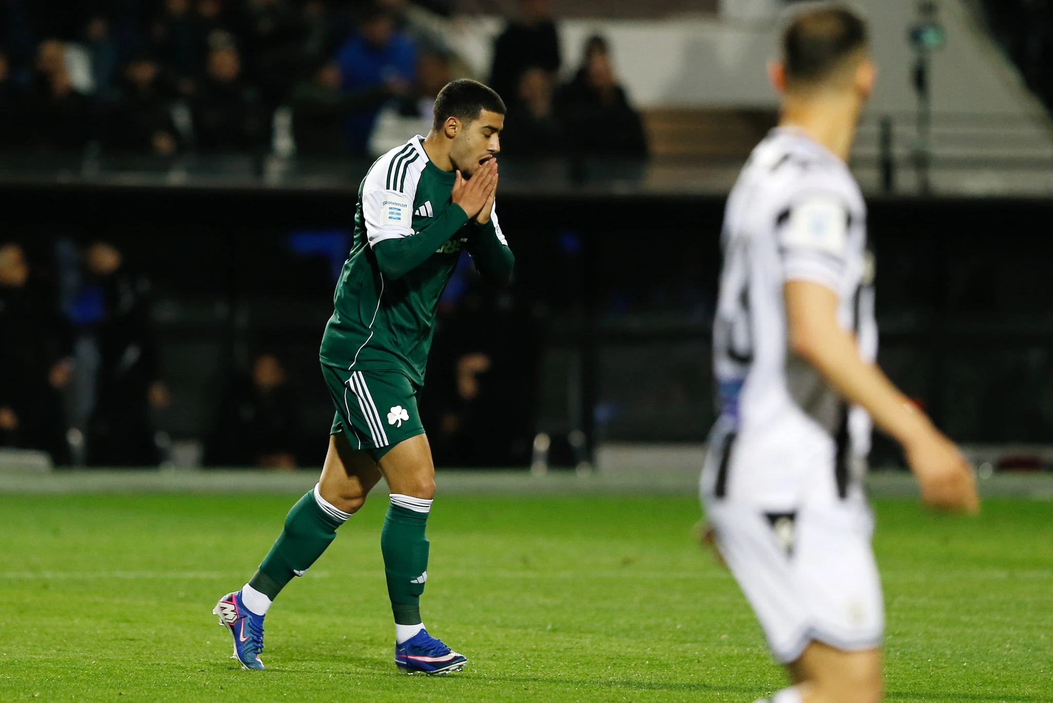 Ο Ζαρουρί στη μεγάλη ευκαιρία του Παναθηναϊκού στην Τούμπα / Πηγή: InTime