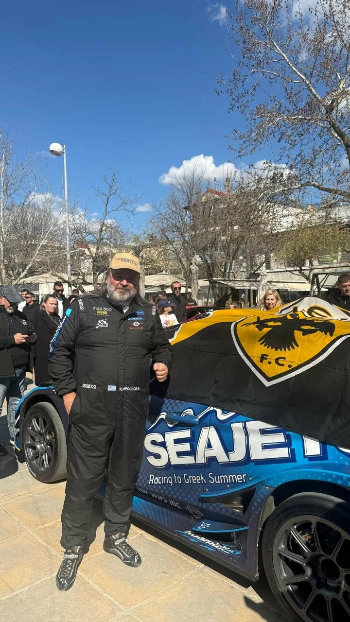 Ο Μάριος Ηλιόπουλος στην ανάβαση της Ελασσόνας