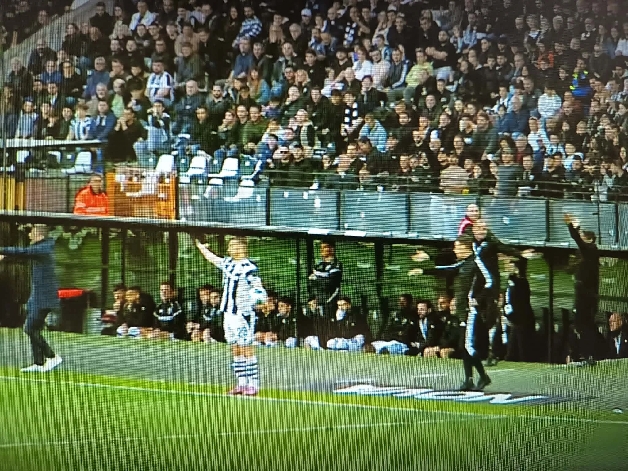 Οι διαμαρτυρίες των ανθρώπων του ΠΑΟΚ / Screenshot