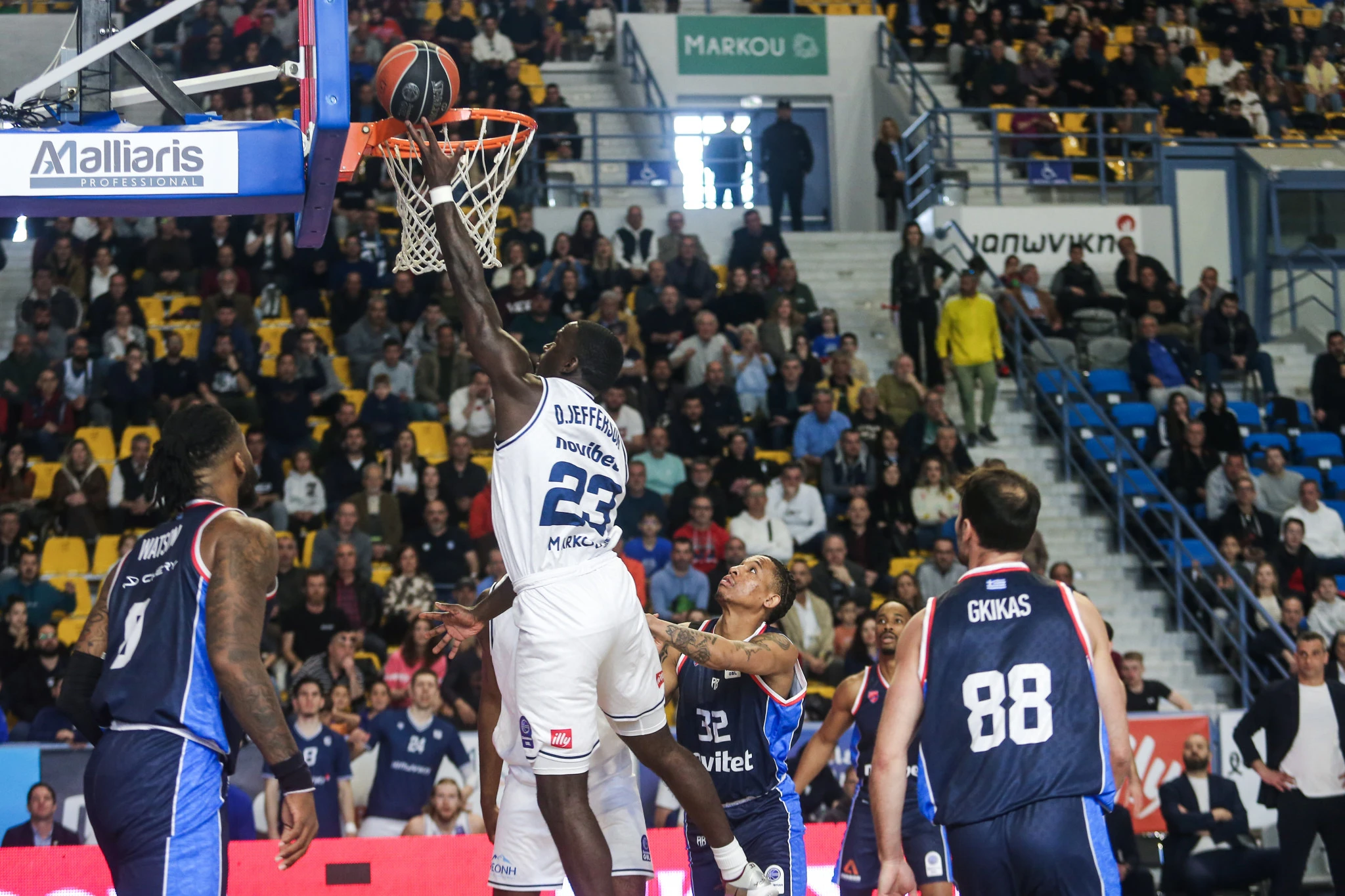 Ο φοβερός και τρομερός Τζέφερσον που έκρινε το ματς υπέρ της Καρδίτσας / Eurokinissi