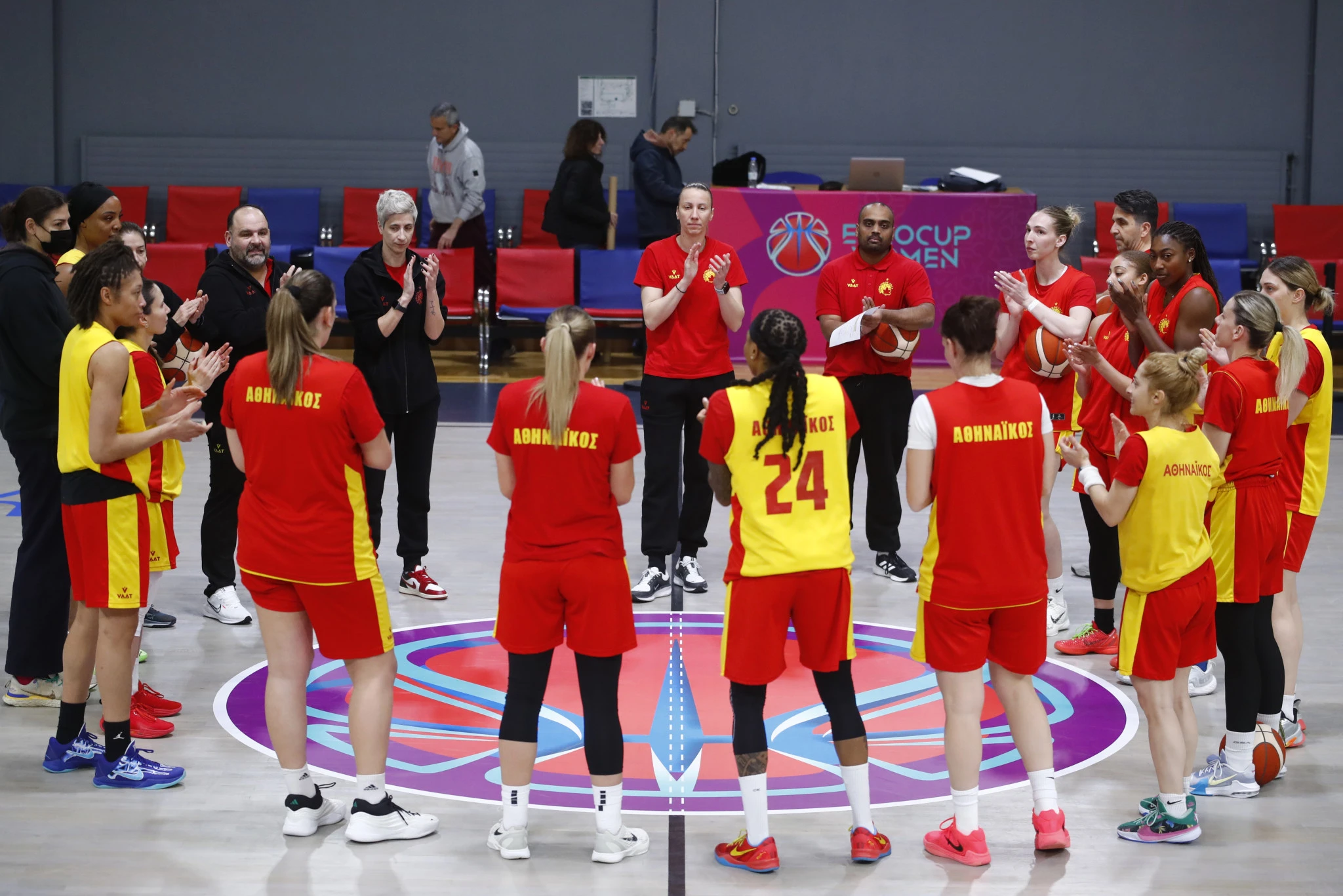 Ο Αθηναϊκός της Καλτσίδου έτοιμος για την μεγαλύτερη πρόκληση των τελευταίων 16 ετών / Πηγή: Eurokinissi