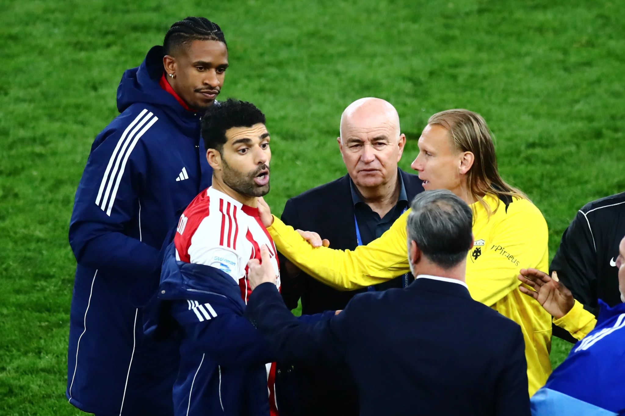 Ένταση στο φινάλε του Ολυμπιακός – ΑΕΚ / Πηγή:&nbsp;Eurokinissi