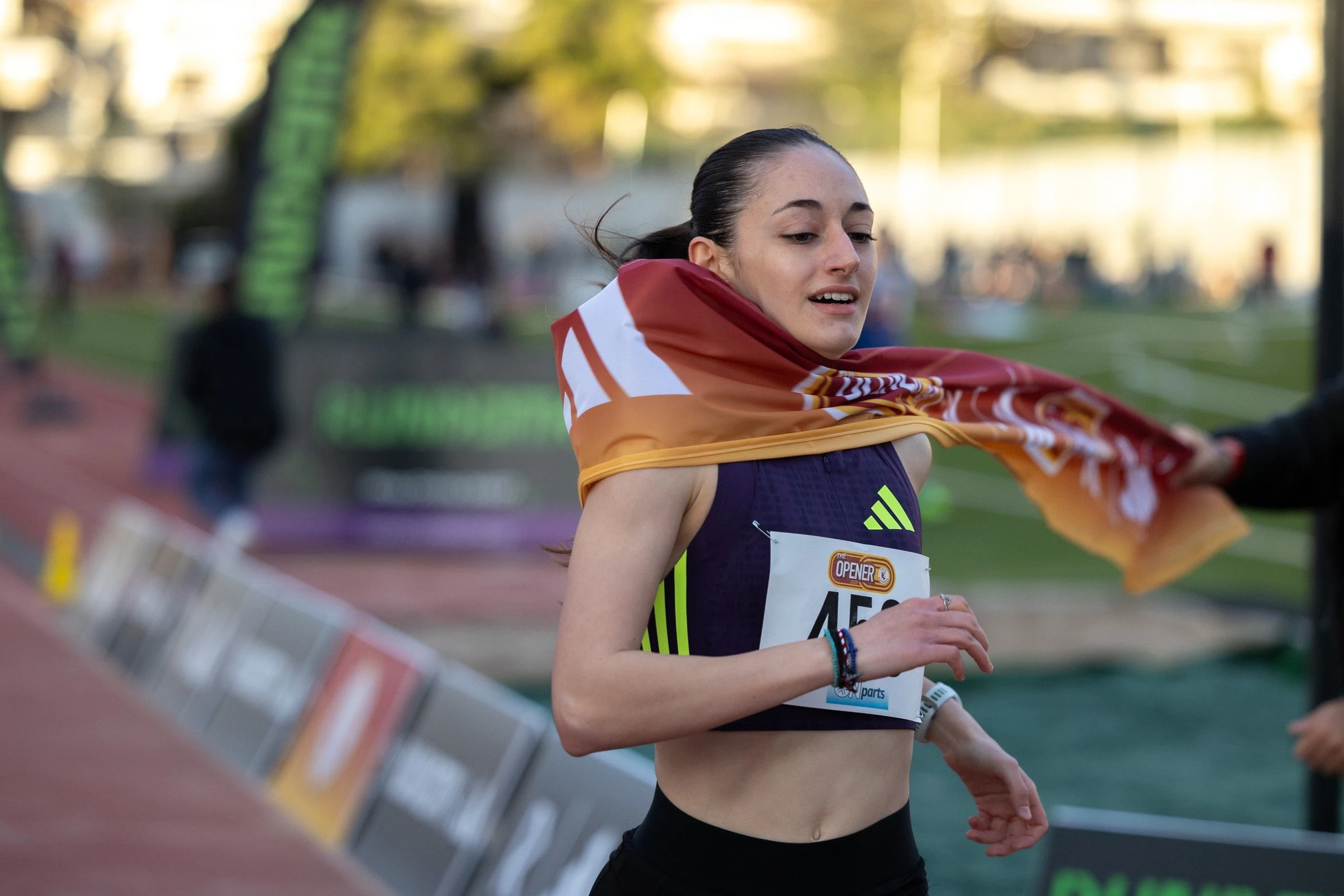 Η Ιουλιάννα Ρούσσου τερματίζει στο The Opener / Πηγή: The Opener