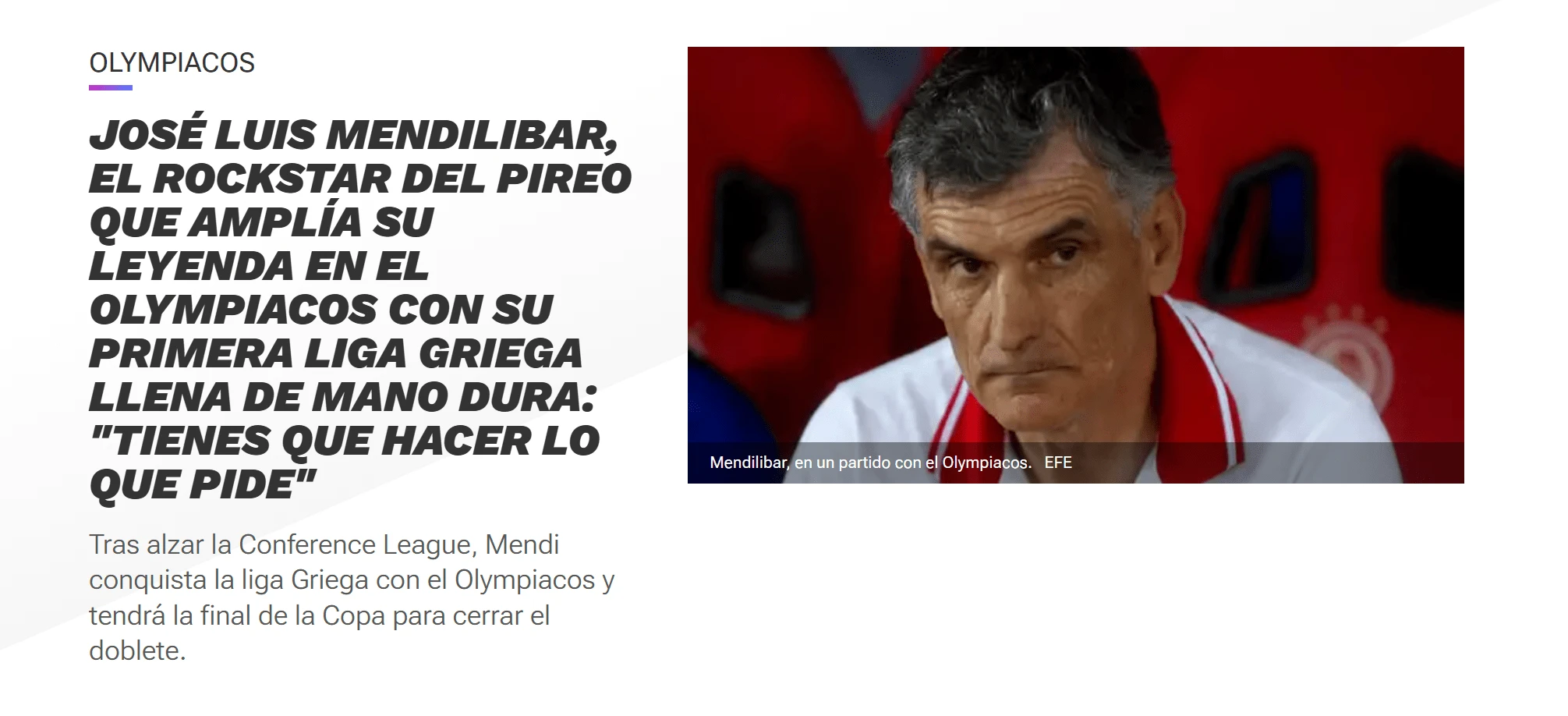 Το δημοσίευμα της Relevo