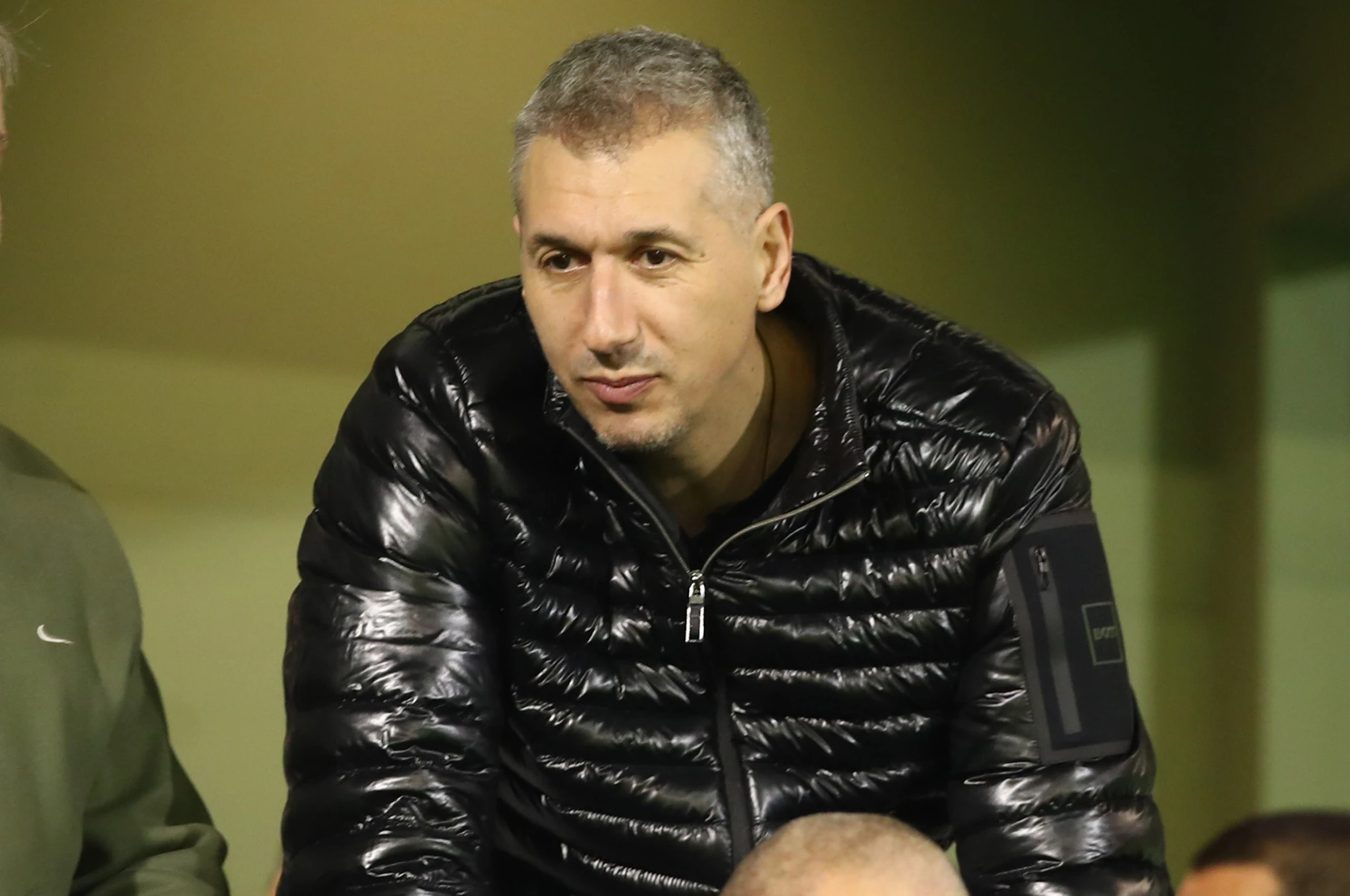 Ο Δημήτρης Διαμαντίδης στις κερκίδες του «Απόστολος Νικολαΐδης», Πηγή: Intime