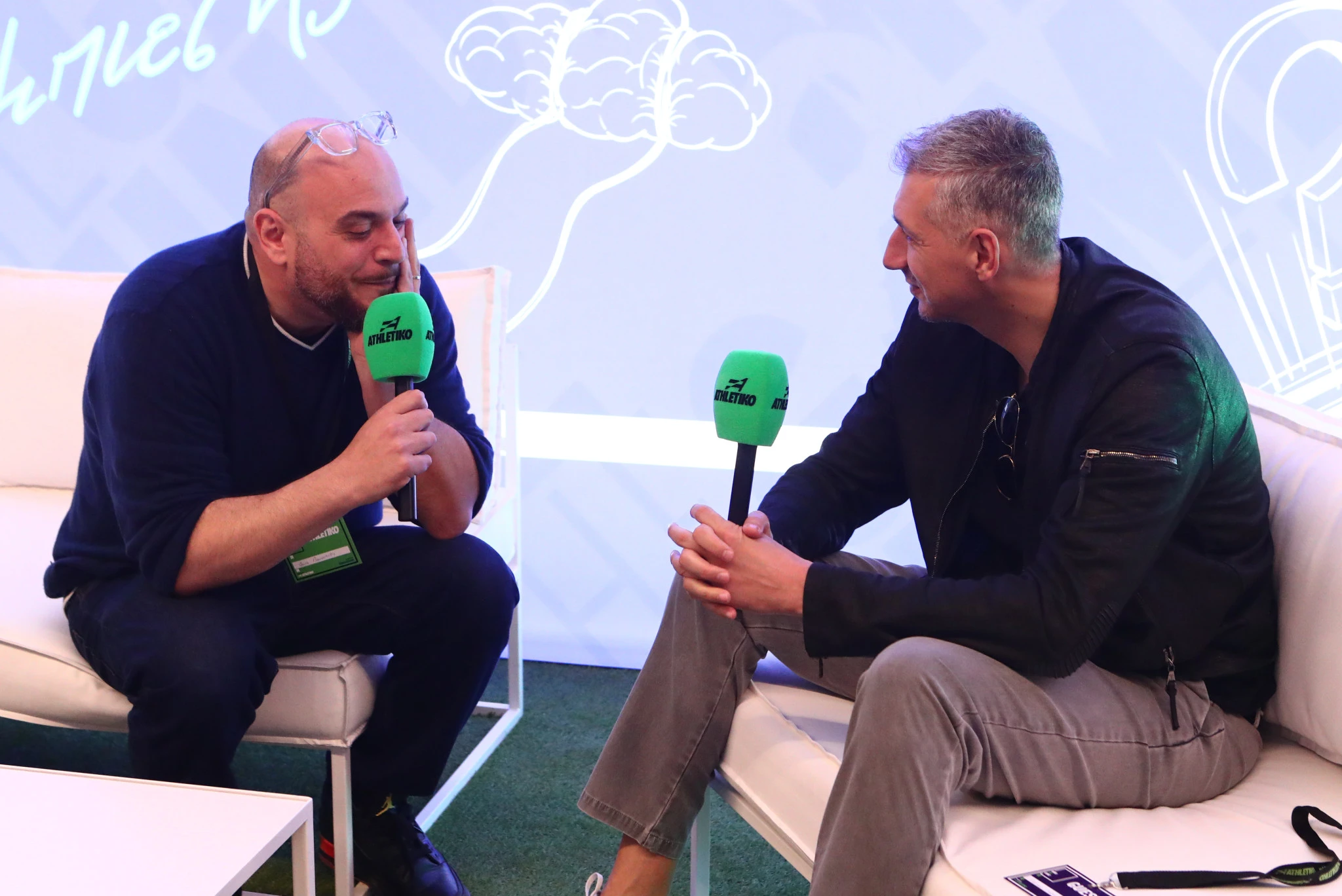 Ο Φάνης Λαμπρόπουλος με τον Δημήτρη Διαμαντίδη/ Πηγή: Eurokinissi