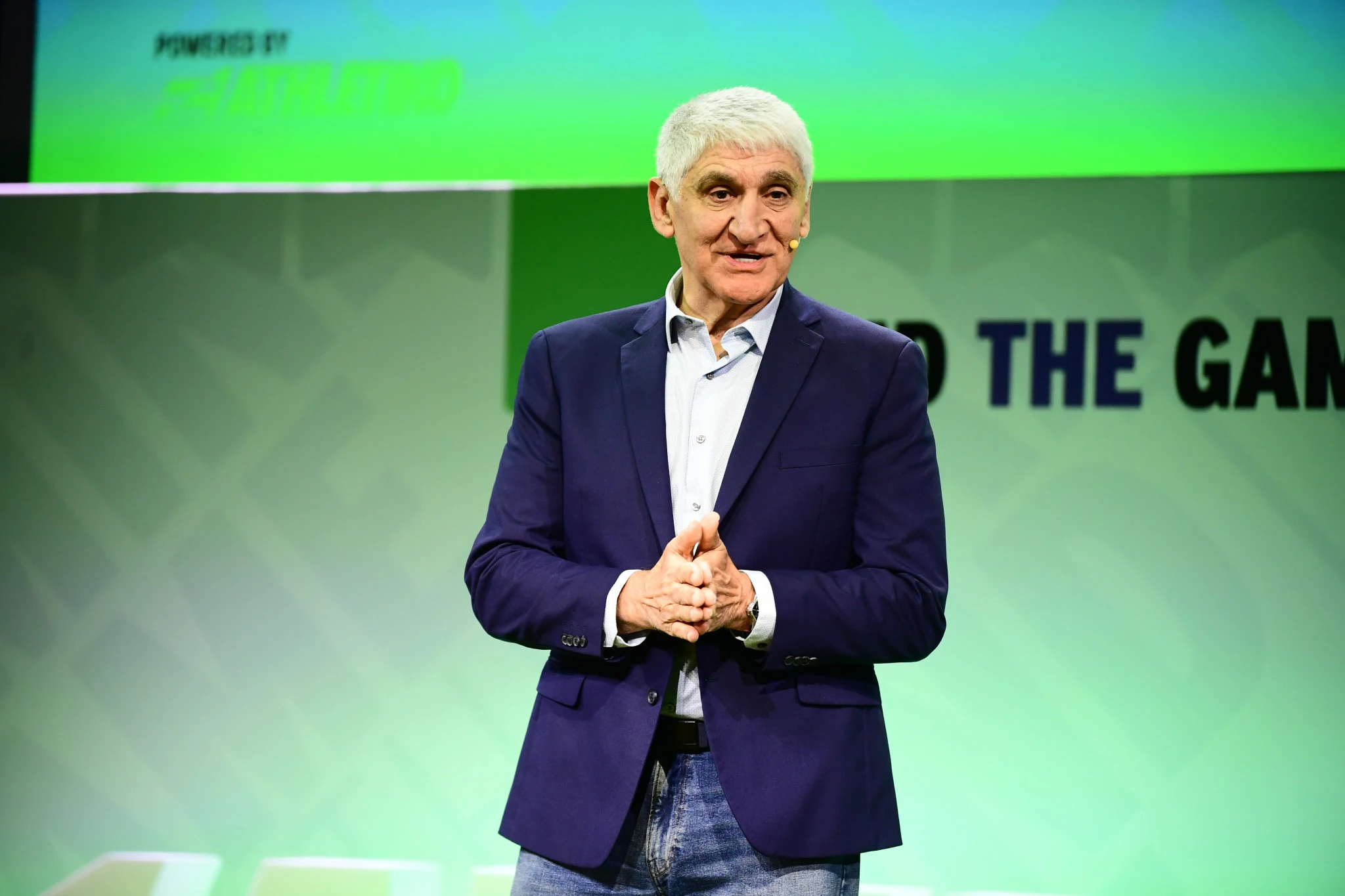 Ο Παναγιώτης Γιαννάκης στο συνέδριο του Athletiko/ Πηγή: Eurokinissi