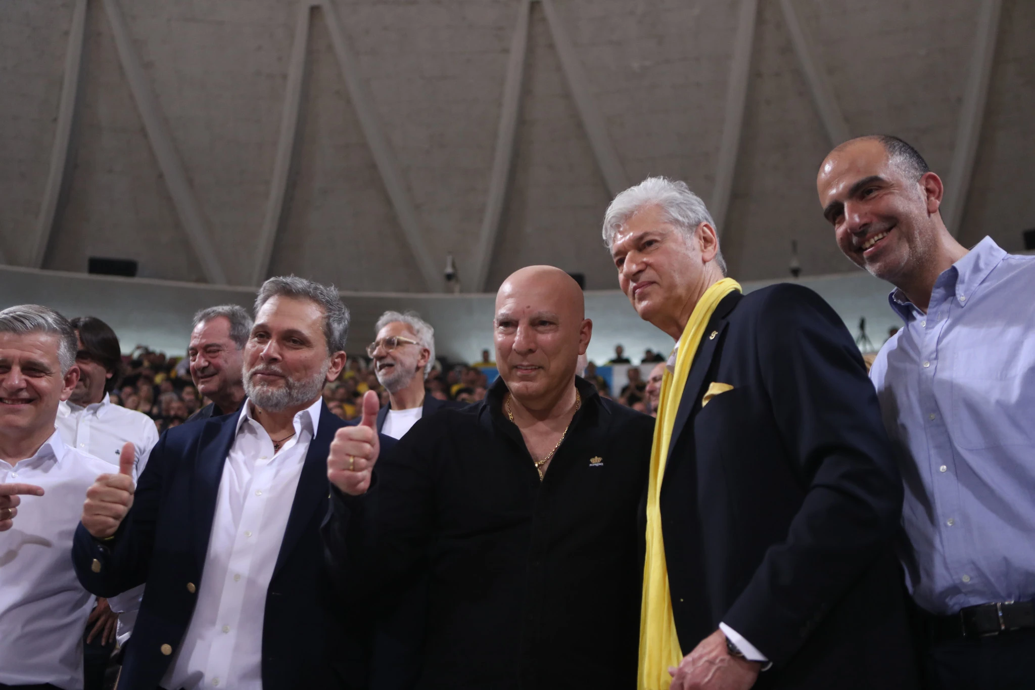 Ο Νίκος Γκάλης στο Αλεξάνδρειο/Πηγή: Eurokinissi