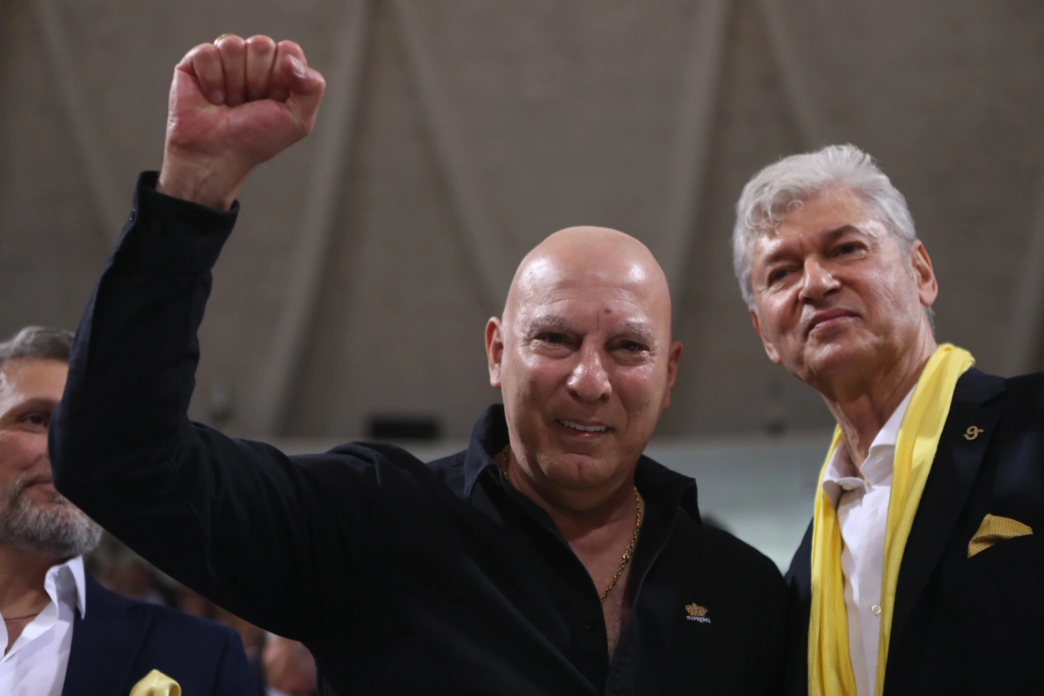 Ο Νίκος Γκάλης στο Αλεξάνδρειο/Πηγή: Eurokinissi