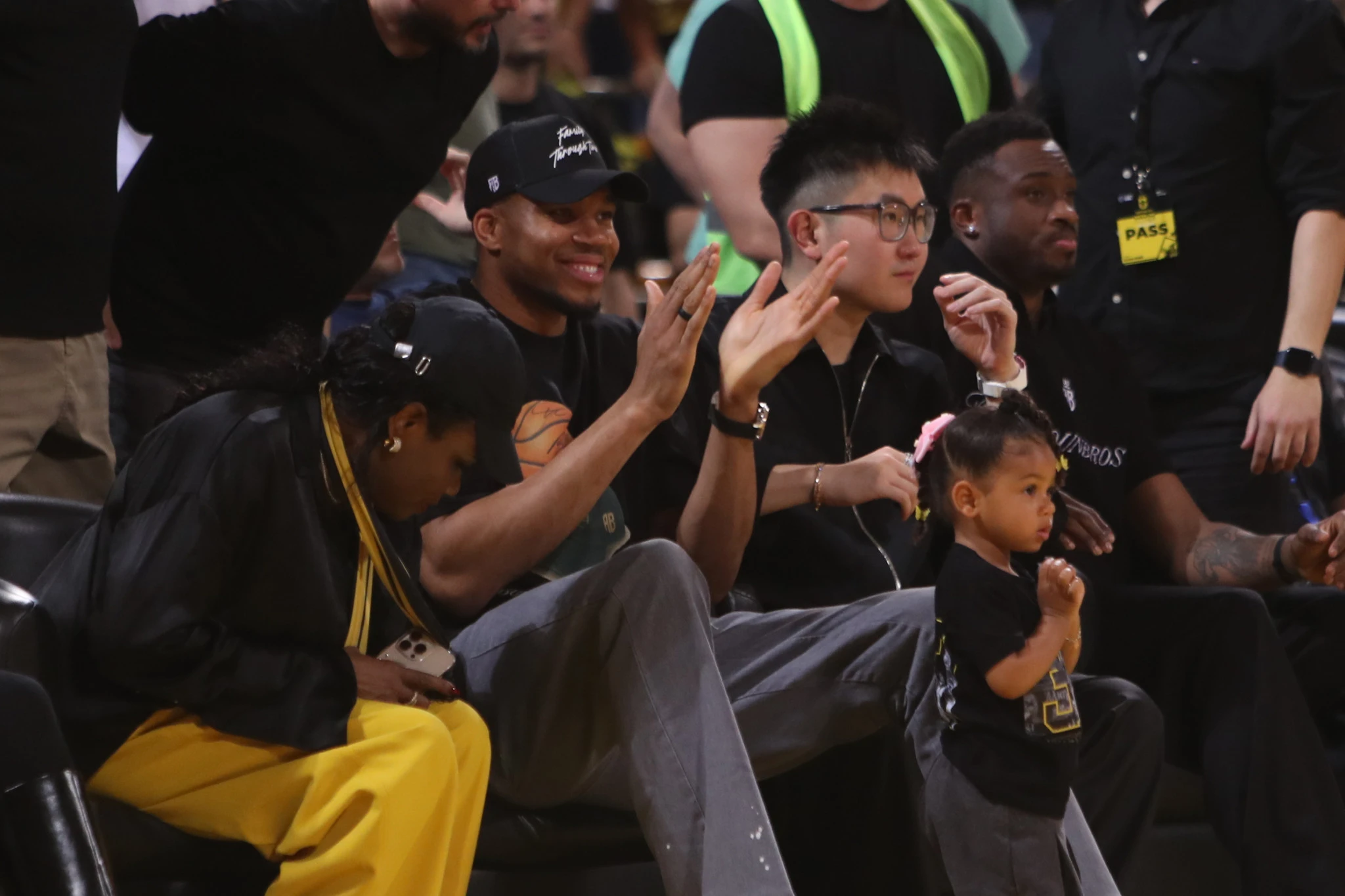 Ο Γιάννης Αντετοκούνμπο στο Αλεξάνδρειο/Πηγή: Eurokinissi