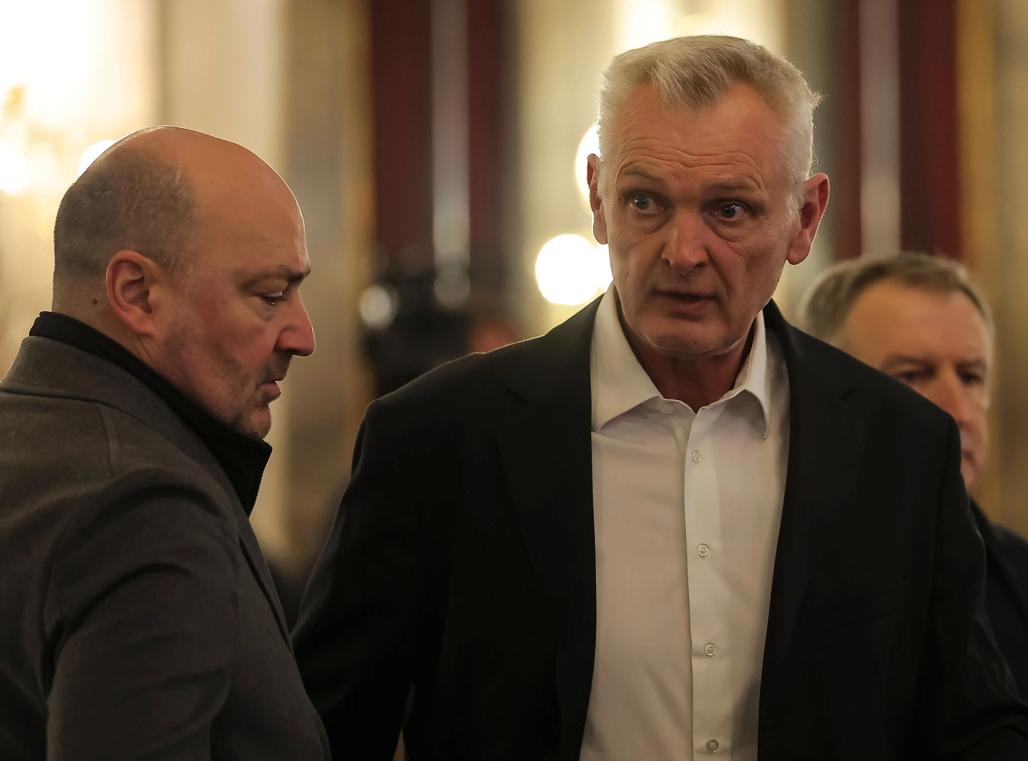 Ο Ζάρκο Πάσπαλι στην κηδεία του Ντούσκο Βουγιόσεβιτς