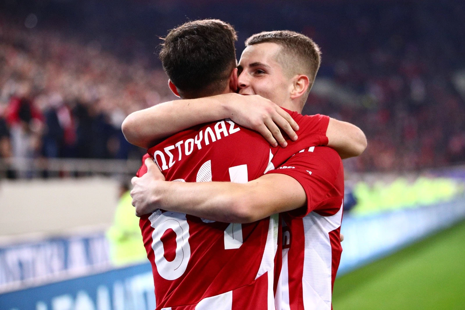 Τα δύο wonderkids του Ολυμπιακού έλαμψαν στην πρώτη επαγγελματική τους σεζόν / Πηγή: Eurokinissi