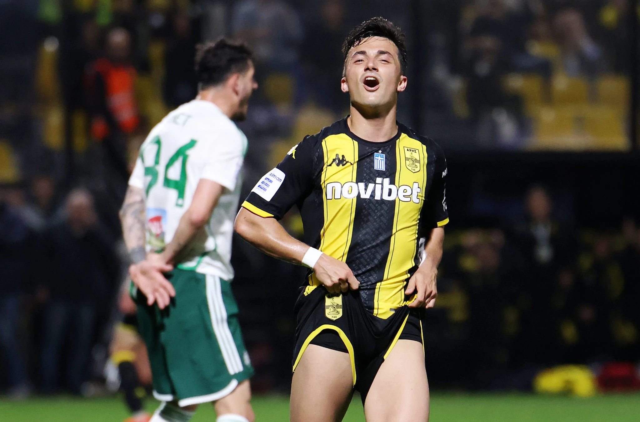 Ο Μάνου Γκαρθία σε Άρης-Παναθηναϊκός, στη σεζόν 2023-24 / Πηγή: Intime