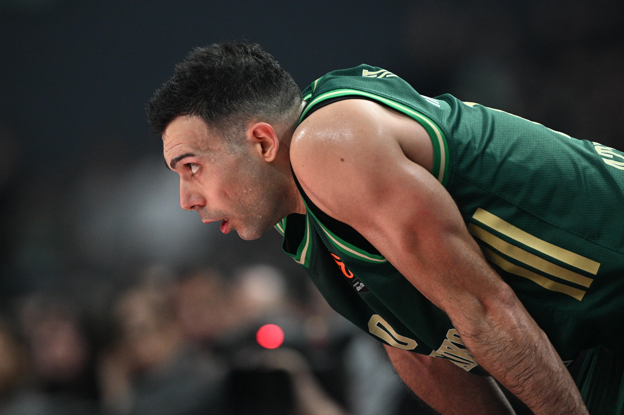 O Kώστας Σλούκας έχει λείψει μόλις από έναν αγώνα του Παναθηναϊκού τη φετινή σεζόν / Πηγή: Eurokinissi