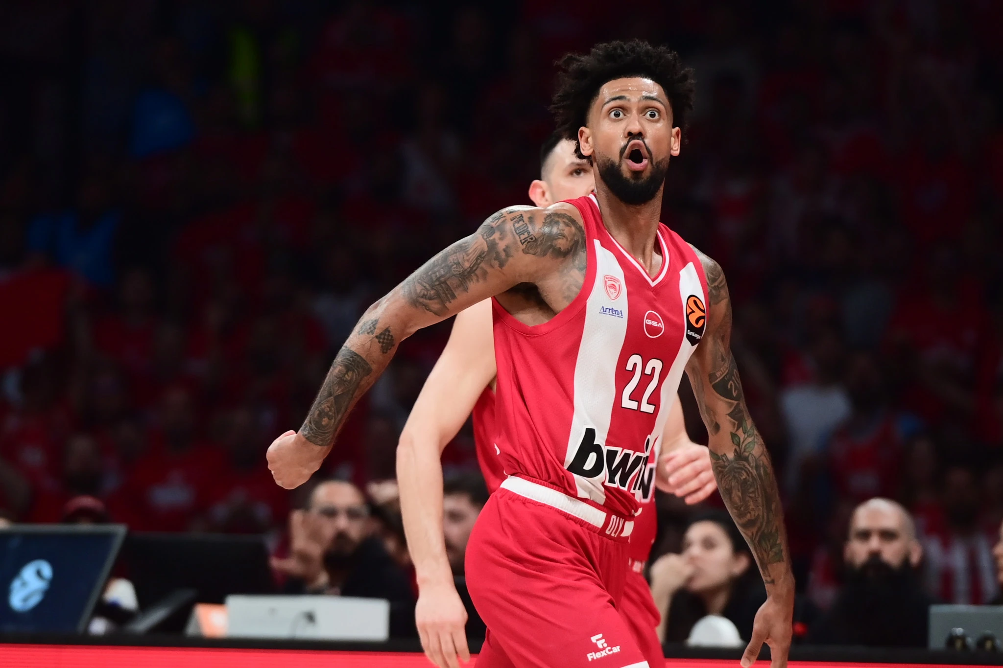 Έκπληκτος ο Ντόρσεϊ με το τρομερό τρίποντο που πέτυχε και δε μέτρησε, Πηγή: Eurokinissi