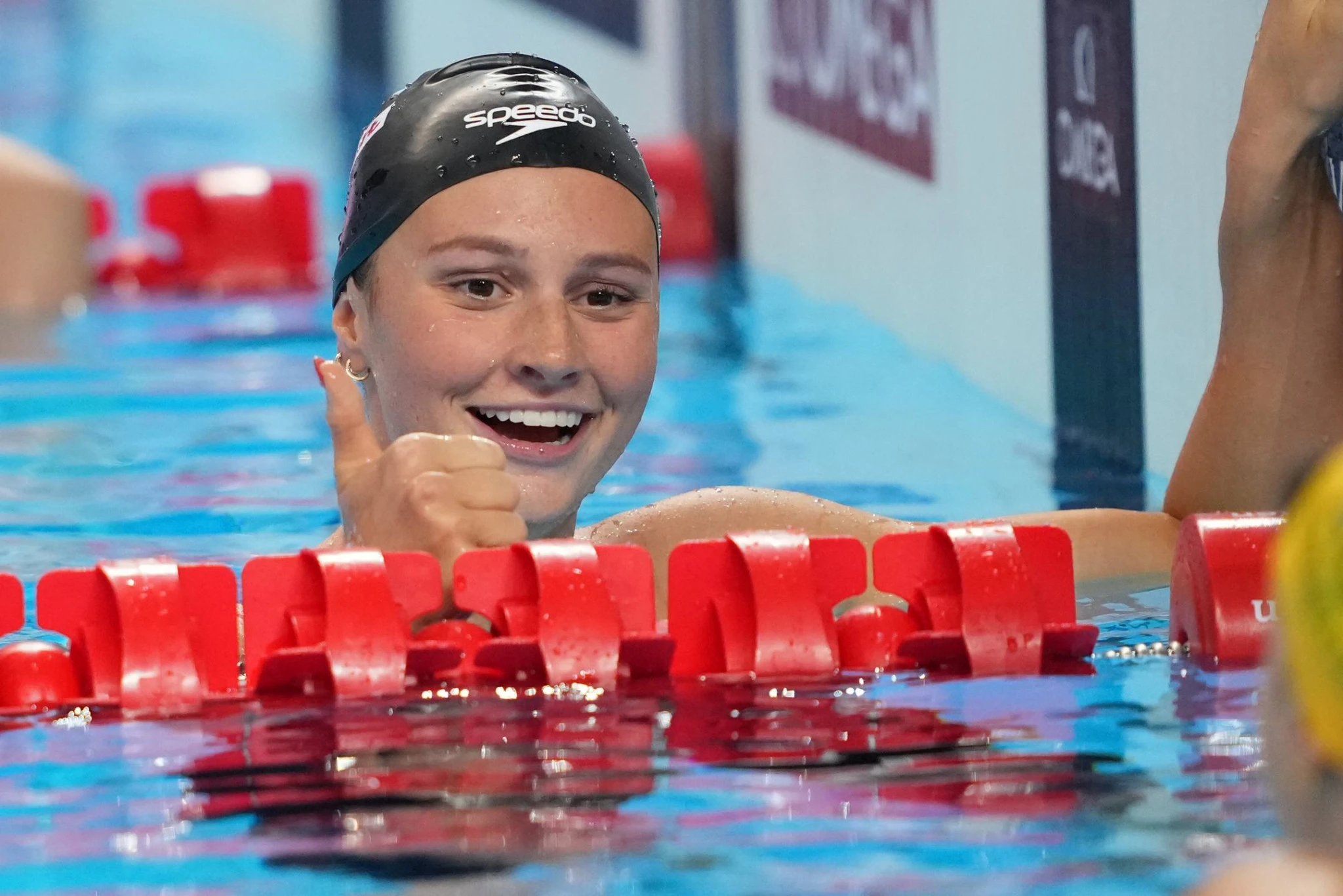 Η Σάμερ Μάκιντος στο Παγκόσμιο Πρωτάθλημα της Σιγκαπούρης το 2025 / Πηγή: Mike Lewis/World Aquatics
